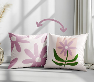 Genähtes Kissen inkl. Inlet - Flower Explosion - Daisy Charm - Mein Hanseherz