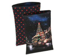 DIY-NÄHSET - Buchtasche - Weihnachtsparade - Softshell - abby and amy