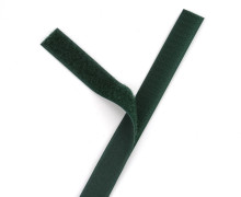 1 Klettband Zuschnitt - Klettverschluss - Zum Nähen - Hook & Loop - 20mm x 50cm - Dunkelgrün