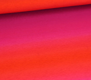 Jersey - Bedruckt - Farbverlauf - Pink/Lila