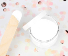 Siebdruckfarbe - Weiß - Deckweiß - 100ml - wasserbasiert - vegan - für Textil