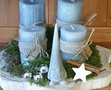 Silikon - Gießform - Wichtel mit langer Mütze - Weihnachten - vielfältig nutzbar