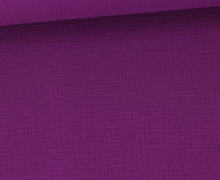 Bio Musselin Lotta - Muslin - Uni - Organic Cotton - Double Gauze - Violett