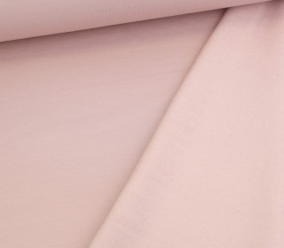 Kuschelsweat - Uni - 320g - Altrosa