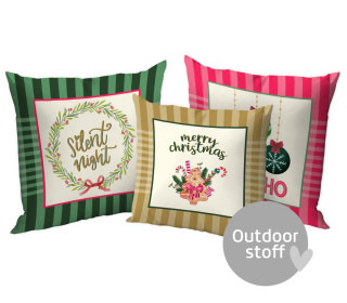 Kissenstoff - DIY - Kissen-Set - Candy Cane Wishes - made.by.colu - Outdoorstoff - abby and amy
