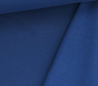 Kuschelsweat - Uni - Azurblau