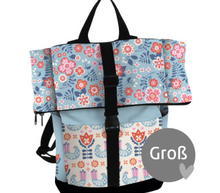 DIY-Nähset - Rucksack - Nepal - Folksy Flowers - Kathi Bondzio - abby and amy