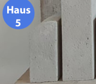 Silikon - Gießform - Häuser - einfach - schlichte Formen - schön - Haus 5 - vielfältig nutzbar