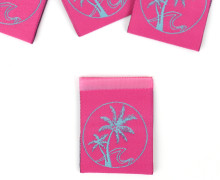 1 Label - Beach Palms - Pink