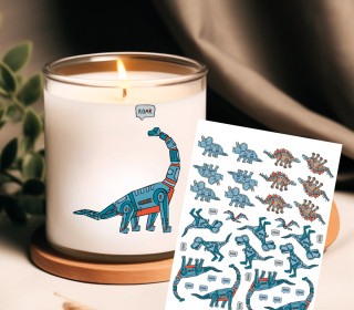 Rub-On Sticker - Robos Time - Tante Henni Rub-Ons - vielfältig nutzbar