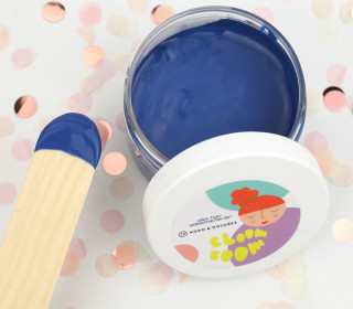 Siebdruckfarbe - Ocean - Blau - Koko & Dolores - 100ml - wasserbasiert - vegan - für Textil