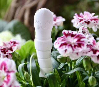 Silikon - Gießform - Süßer Regenwurm - Gartenstecker - vielfältig nutzbar