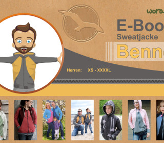 Ebook - Sweatjacke - Benno  (Men)