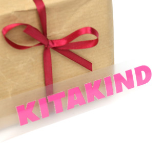 1 Bügelbild - Aufbügler - Kitakind - Schriftzug - Pink