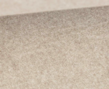Bio-Baumwoll Fleece - Uni - Melange - Beige
