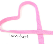 1m flache Kordel - Hoodieband - Kapuzenband - Rosa