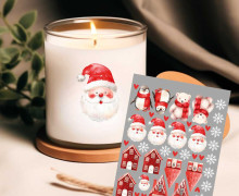 Rub-On Sticker - Snowy Christmas - Tante Henni Rub-Ons - vielfältig nutzbar