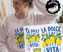 Onkel Bo's Bügelbilder - DIN A4 - Zitronenduft - La Dolce Vita - BIG