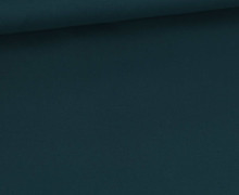Baumwoll-Twill - Webware - Peach Touch - Uni - Petrol