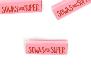 1 Label - SOWAS VON SUPER - Altrosa - jojulein design