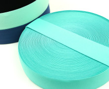 1m Gummiband - Elastisch - Uni - 40mm - Mint