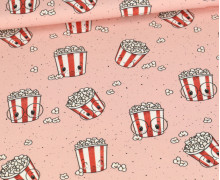 Sommersweat - Popcorn Box - Altrosa - Bio Qualität - abby and me