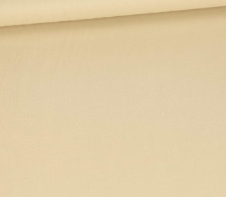 Baumwolle - Webware - Popelin - Uni - 110g - Beige