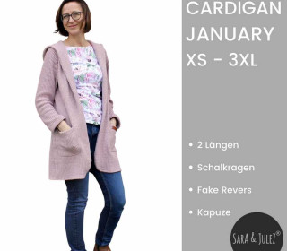 Strickjacke / Cardigan JANUARY Gr XS – 3XL