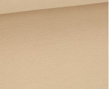 Bündchen Gretje - Glattes Bündchen - Schlauchware - Uni - Beige