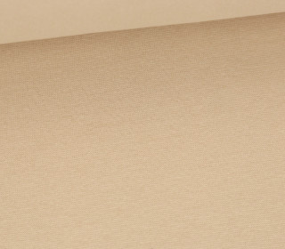 Bündchen Gretje - Glattes Bündchen - Schlauchware - Uni - Beige
