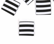 1 Label - Streifen - Schwarz/Weiß - Anlukaa