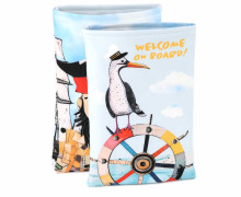 DIY-NÄHSET - Buchtasche - Welcome on Board - abby and amy
