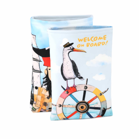 DIY-NÄHSET - Buchtasche - Welcome on Board - abby and amy