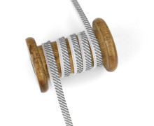 1 Meter Paspelband - 10mm - Reflex - Streifen - Weiß