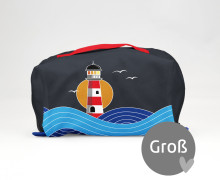 DIY-Nähset - GROß - Kosmetiktasche - Binz - Lighthouse - Hamburger Liebe - abby and amy