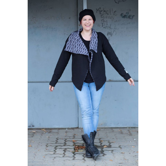 Ebook - Jacke "Ira" - erbsünde - Größe 34/36 – 58/60