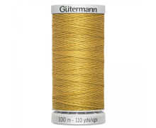 1 Garnrolle - Extra stark - Gütermann - 100m - Dunkelgelb (968)