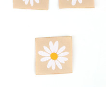 1 Label - Gänseblümchen - Beige - KnilchArt Design