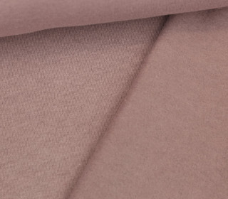 Kuschelsweat Light - Uni - Taupe - Sweat Angeraut 