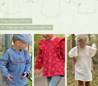 Holunder: Hemd, Bluse, Tunika für Kinder Gr. 74 – 164