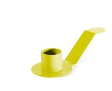 Kerzenhalter - Die Holde Isolde - Zitrone (10) - Kreativer Kerzenständer für Stabkerzen 2,2cm - für z.B. Untertassen & Gegossenes