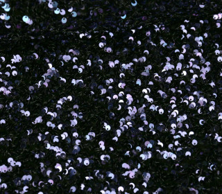 Paillettenstoff - Schimmernd - Glamour - Uni - Dunkelblau