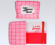 DIY-Nähset - Buch-Organizer - Your Story - Lausemia Design Studio - Softshell - abby and amy