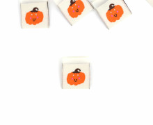 1 Label - Kürbis - Creme - jojulein design - Halloween