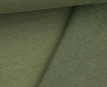 Kuschelsweat Light - Uni - Grün - Sweat Angeraut 