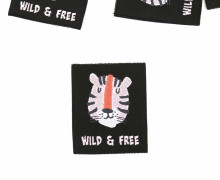 1 Label - WILD & FREE - Schwarz/Rosa
