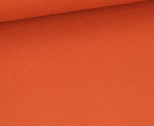 Mini Waffel Piqué - Baumwolle - Orange Dunkel