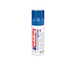 1 Permanentspray - Premium Acryllack - edding 5200 - Enzianblau Matt (col. 903)