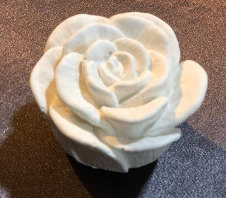 Silikon - Gießform - Kleine Rosenblüte - Blüte - Rose - vielfältig nutzbar