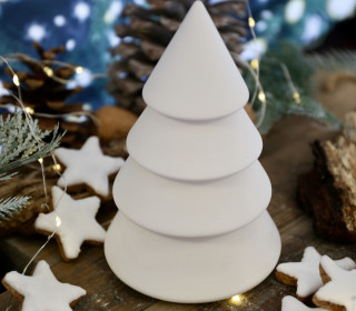 Silikon - Gießform - Glatt - Besonderer Tannenbaum - Dose - Kerzengefäß - 7oz - Kerzenglas - offizieller Partner von Boowan Nicole - vielfältig nutzbar